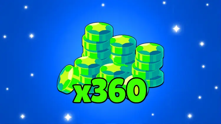 Купить гемы Brawl Stars по тегу